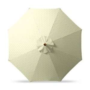  Outdoor Market Patio Umbrella in Sunbrella Delicate Ditzy 