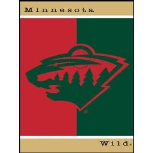  Minnesota Wild NHL 60x50 inch All Star Collection Blanket 