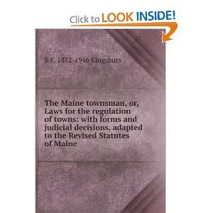  The Maine townsman, or, Laws for the regulation of towns 