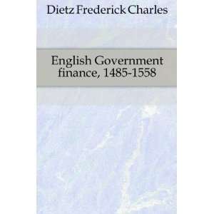   finance, 1485 1558 Dietz Frederick Charles  Books