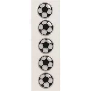  All Star Soccer Bubble Stickers