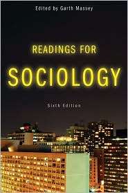   for Sociology, (0393932443), Garth Massey, Textbooks   