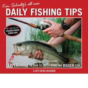  Ken Schultzs Daily Fishing Tips 2011 Desk Calendar 