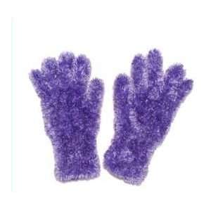  Magic Scarf Fuzzy Winter Gloves Periwinkle Purple 