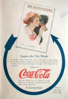 1909 10 Coca Cola Circle Arrow Housekeeper Ads DArcy  