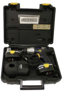 ROCKWELL RW1410K 14.4V 3/8 NiCd Cordless Drill/Driver 2 Speed 