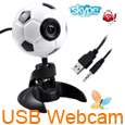 USB 300K 6 LED Webcam Web Camera w/ MIC For PC Skype  