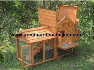 Deluxe wood Chicken Coop  