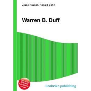  Warren B. Duff Ronald Cohn Jesse Russell Books