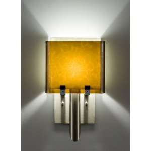  WPT DES16SW AM, Dessy Blown Glass Wall Sconce Lighting, 1 