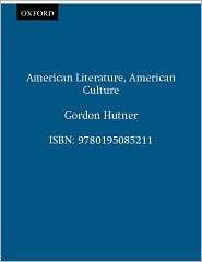   Culture, (0195085213), Gordon Hutner, Textbooks   