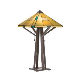   60296 2 Light Walcott Table Lamp, Olde Bronze