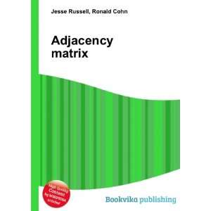  Adjacency matrix Ronald Cohn Jesse Russell Books