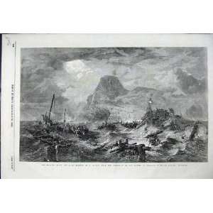 Morning After The Gale Fine Art E Duncan Shipwreck 