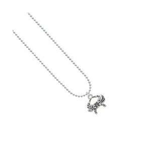  Crab   2 D Ball Chain Charm Necklace Arts, Crafts 