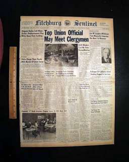 EMMETT TILL Bobo Murder Trial Two Men Not Guilty 1955 Newspaper 