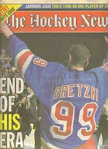 May 7, 1999 The Hockey News Weekly    Wayne Gretzky Tribute  