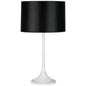  Robert Abbey Redding Black Shade Modern Table Lamp