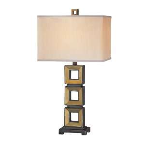  By Lite Source, Inc. Amando Collection Black & Gold 