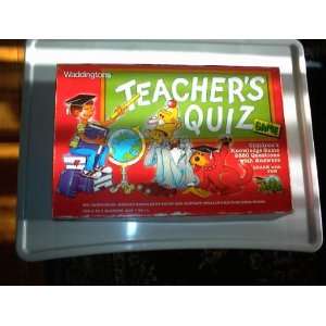 Waddingtons Teachers Quiz Game  the FUN WITH LEARNING QUIZ. CHANCE 
