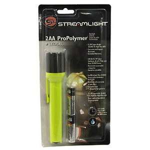  Streamlight ProPolymer 2AA Led alka/yellow Flashlight 