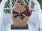 BOYDS WOODEN ORNIE~CHIMNEY SANTA(STAND UP​)STRAUSBAUGH~