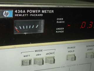 HP 436A Power Watt Meter w/ HPIB  