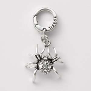 Fossil Spider Charm