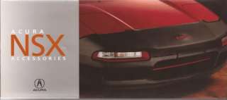 2001 01 Acura NSX Accessories Original Brochure  