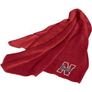  Nebraska Cornhuskers NCAA Fleece Throw Blanket Sports 