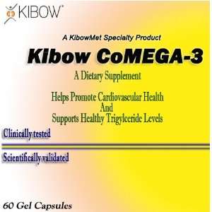  Kibow CoMEGA 3, 60 Gel Capsule