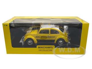   of 1969 Volkswagen Beetle 1300 ADAC die cast car model by Minichamps