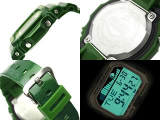 CASIO G SHOCK GLX 5600A 3 G LIDE Green Watch GLX5600 US  