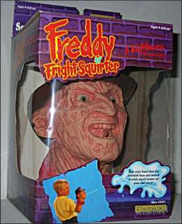 1989 FREDDY KRUEGER Nightmare on Elm Street Fright Squirter Head 