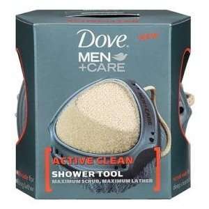  Dove Men +Care Active Clean Dual Sided Shower Tool Health 