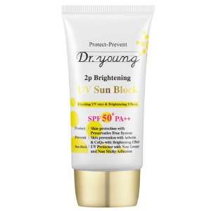 Dr. Young Protect Prevent 2p Brightening UV Sun Block SPF 50+ PA++
