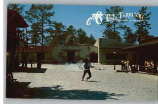 PostcardSix Gun Territory GunfightersSilver Springs,Florida/FL 