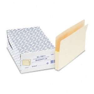  1in Expansion File Pockets, 25 Pockets, Straight Cut, MLA 