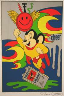 RONNIE CUTRONE MIGHTY MOUSE LIMITED EDITION POP ART MORE 2 SEE ON 
