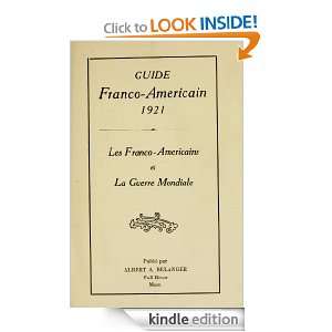 Les franco americains et la guerre mondiale (French Edition) [Kindle 