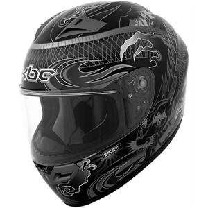  KBC VR 2R Dragon Helmet   Small/Silver Automotive