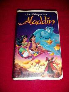Aladdin   VHS Video   A Walt Disney Classic 717951662033  