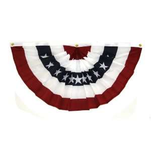  Made In The USA 36 American Flag Fan Bunting