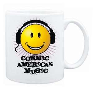    Smile , I Listen Cosmic American Music  Mug Music