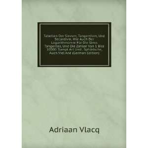   Auch Viel And (German Edition) (9785875069697) Adriaan Vlacq Books