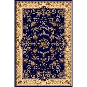  Rugs America New Vision 207 Souvanerie Navy 53 Round 