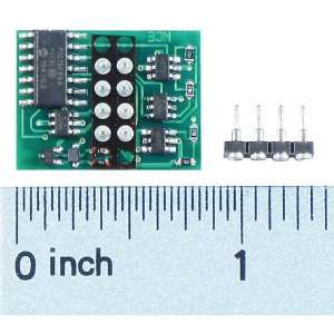  HO DCC Decoder, Plug n Play 6 Function 8 Pin 1A Toys 