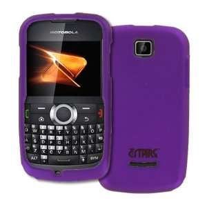  EMPIRE Purple Rubberized Hard Case Cover for Boost Mobile 