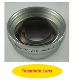 Olympus SP570 SP570UZ Wide & Telephoto Lens set + Filt  