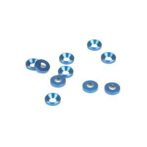  Dynamite 2mm Countersunk Washers, Blue (10) Toys & Games